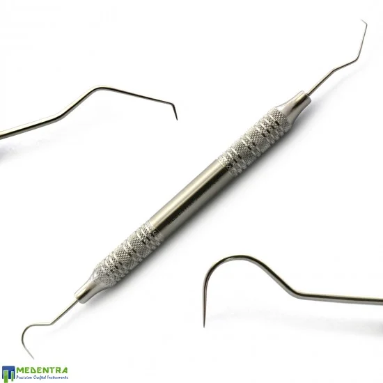 Cynamed 12pc Dental Explorer Scaler Probe Set – #23/17A Surgical Instruments – Premium Stainless