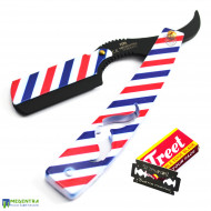 Barber Straight Shaving Razor (Mustache Handle)