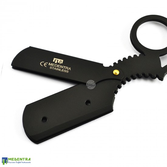 Barber Straight Shaving Razor (Finger Ring Style) Barber Straight Shaving Razor (Finger Ring Style)