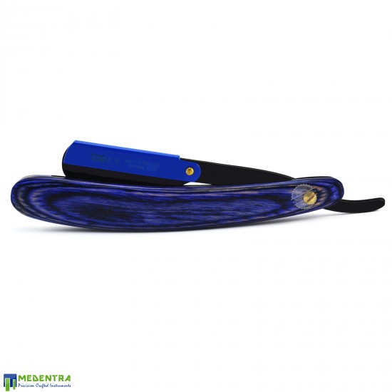 Blue Barber Shaving Razor (Wooden handle) Blue Barber Shaving Razor (Wooden handle)