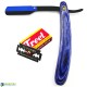 Blue Barber Shaving Razor (Wooden handle) Blue Barber Shaving Razor (Wooden handle)