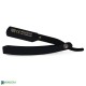 Black Barber Straight Shaving Razor (Golden Screw) Black Barber Straight Shaving Razor (Golden Screw)