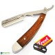 Barber Straight Shaving Razor (Wood Heavy Steel) Barber Straight Shaving Razor (Wood Heavy Steel)
