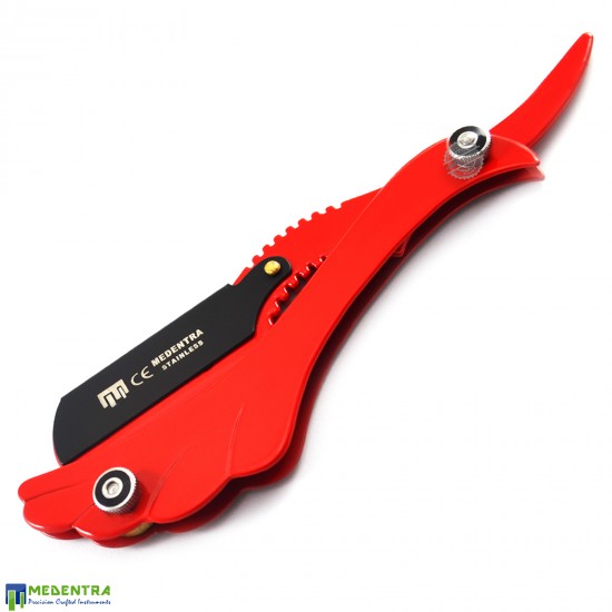 Red Barber Hair Shaving Razor (Wing Style) Red Barber Hair Shaving Razor (Wing Style)