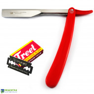 Red Plastic Hair Shaving Razor (Slider) Red Plastic Hair Shaving Razor (Slider)