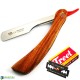 Solid Wood Barber Hair Shaving Razor 