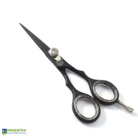 Black Barber Hairdressing Scissors 4.5" Black Barber Hairdressing Scissors 4.5"