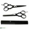Black Barber Hairdressing Scissors Set Black Barber Hairdressing Scissors Set