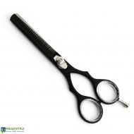 Black Barber Double Thinning Scissors 6.0"  Black Barber Double Thinning Scissors 6.0"