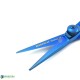 Blue Barber Hairdressing Scissors 4.5" 