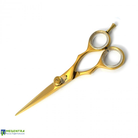Gold Barber Hairdressing Scissors 5.0" 