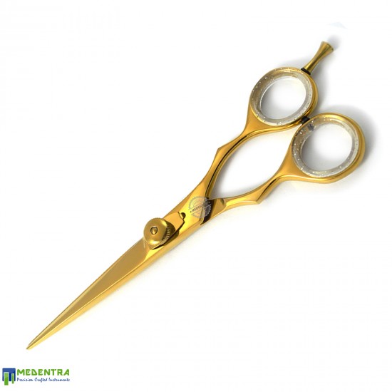 Gold Barber Hairdressing Scissors 6.0" 