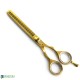 Gold Barber Double Thinning Scissors 6.0" 