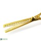 Gold Barber Double Thinning Scissors 6.0" 