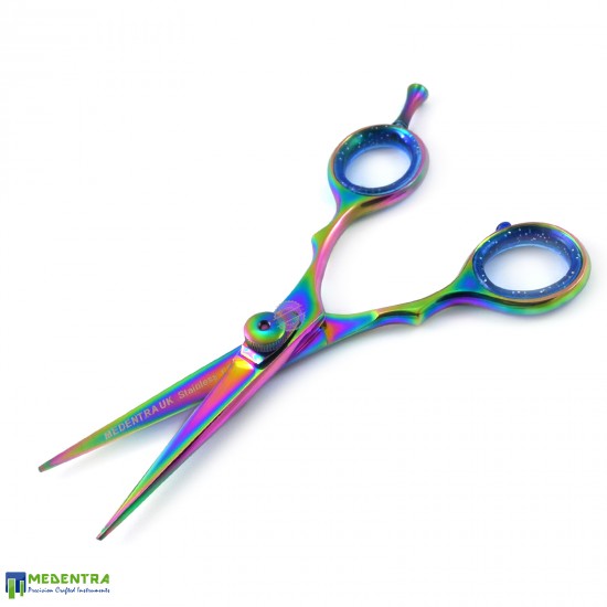 Multicolor Barber Hairdressing Scissors 5.0" 