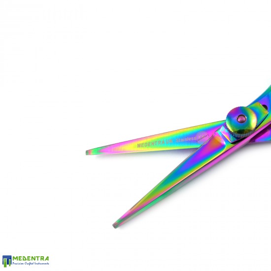 Multicolor Barber Hairdressing Scissors 4.5" Multicolor Barber Hairdressing Scissors 4.5"