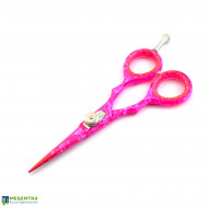 Pink Color Hairdressing Scissors 4.5" 