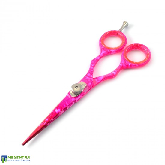 Pink Barber Hairdressing Scissors 5.5" 