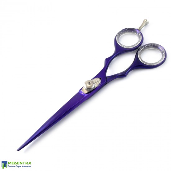 Purple Barber Scissors Set 4.5", 5.0", 5.5", 6.0"