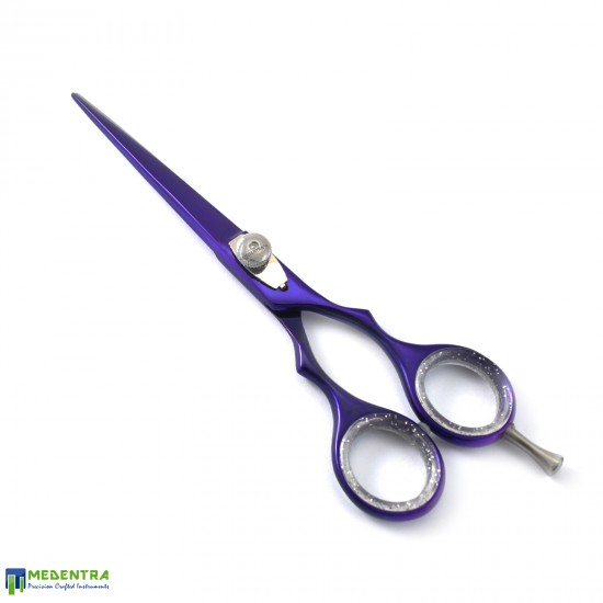 Purple Barber Scissors Set 4.5", 5.0", 5.5", 6.0"