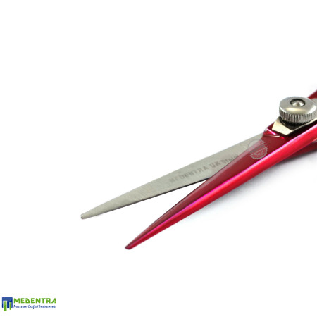 Red Hairdressing Scissors 6.0" 