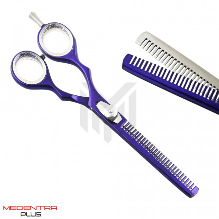 Purple Barber Thinning Scissors 6 '' Purple Barber Thinning Scissors 6 ''