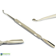 Cuticle Pusher Long Curved Spoon Gouge 