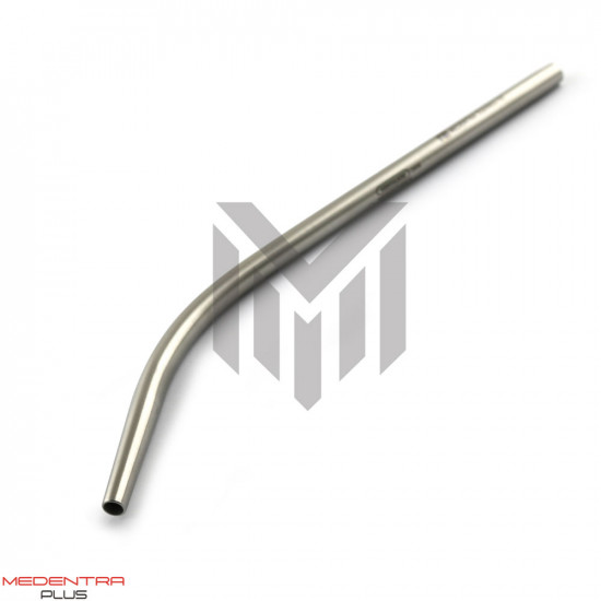 Dental Blow Pipe Suction Cannula 18cm Tip 4mm