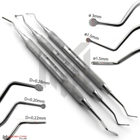 Periodontal Cord Packer Set Of 3