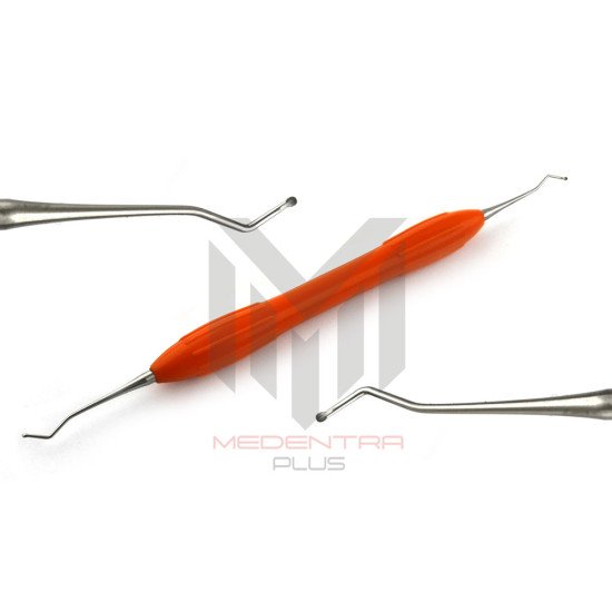Mini Spoon Excavator 1mm Silicone Handle Mini Spoon Excavator 1mm Silicone Handle