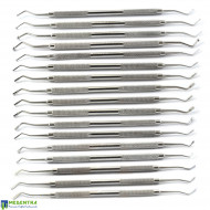 17Pcs Dental Amalgam Composite Filling Instruments