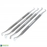 Kit D’instruments Dentaires LM Arte Pour Composites : Poignée Silicone, 5 Outils Acier Inox - Neuf