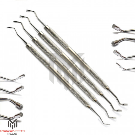 Dental Filling Plugger Condenser 4Pcs  Dental Filling Plugger Condenser 4Pcs