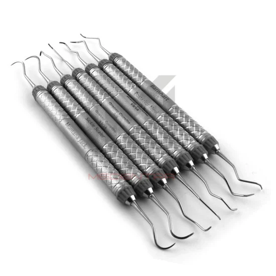 Medentra Universal Curettes 13/14 - Hollow Handle, Stainless Steel, Subgingival Scaling