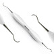 7Pcs Periodontal Curettes Scaler (White Silicone Handle)