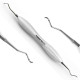 7Pcs Periodontal Curettes Scaler (White Silicone Handle)
