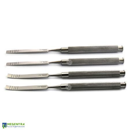 4Pcs Dental Bone Ridge Splitting Chisels 