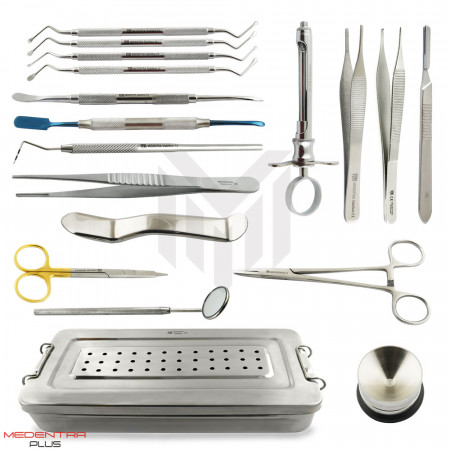 Implant Surgery Instruments Box Kit 