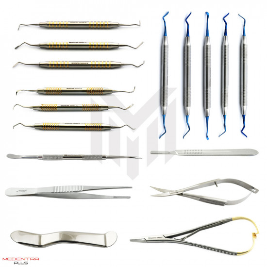 Dental Implant Tunneling Instruments Kit Dental Implant Tunneling Instruments Kit