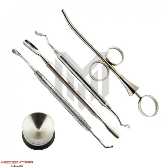 Palti Bone innesto dentale Scoop Packer a doppia estremità impianto