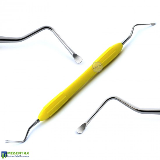 Dental Lucas Bone Curettes Silicone Coated