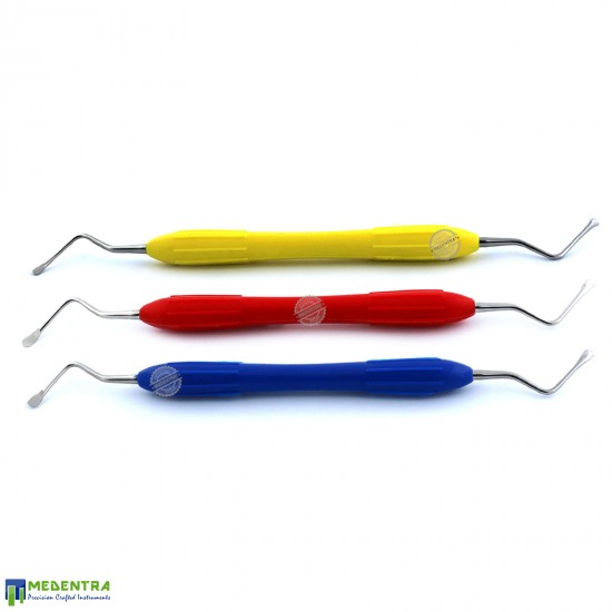 Dental Lucas Bone Curettes Silicone Coated