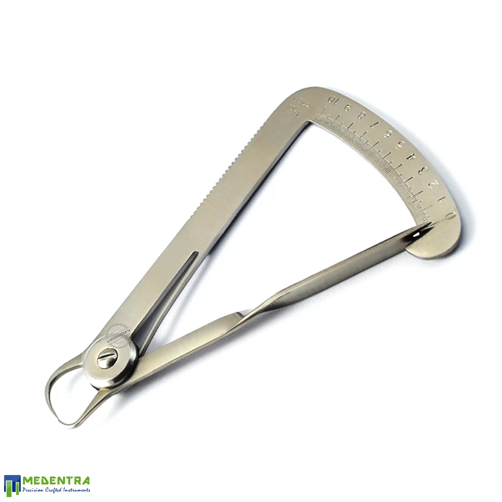 Crown IWANSON Gauge 4 Blunt Spring Caliper – Dental Lab Measuring Tool, German Style