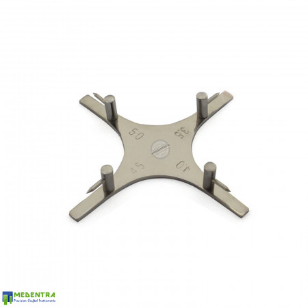 Dental Orthodontic Star Gauge