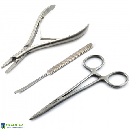 3Pcs Podiatry Surgery Kit 3Pcs Podiatry Surgery Kit
