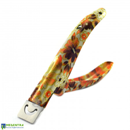 Acrylic Fake Nail Clipper (Flower Print) Acrylic Fake Nail Clipper (Flower Print)