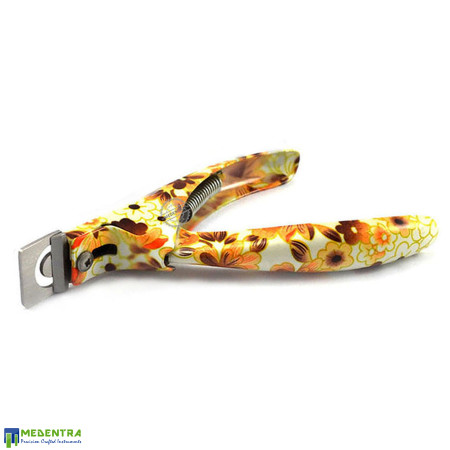 Acrylic Fake Nail Clipper (Flower Print) Acrylic Fake Nail Clipper (Flower Print)