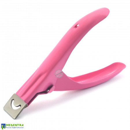 Acrylic Fake Nail Clipper Pink Acrylic Fake Nail Clipper Pink