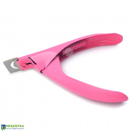 Acrylic Fake Nail Clipper Pink Acrylic Fake Nail Clipper Pink