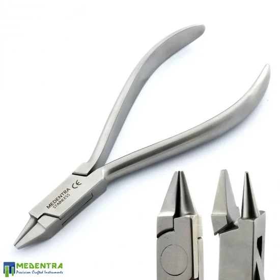Premium Instruments Orthodontic Bird Beak Plier – Stainless Steel Wire Bending Tool For Braces Adjustment